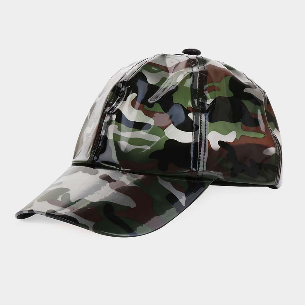 Madeline Love Black Camouflage Pattern Baseball Cap - Hats