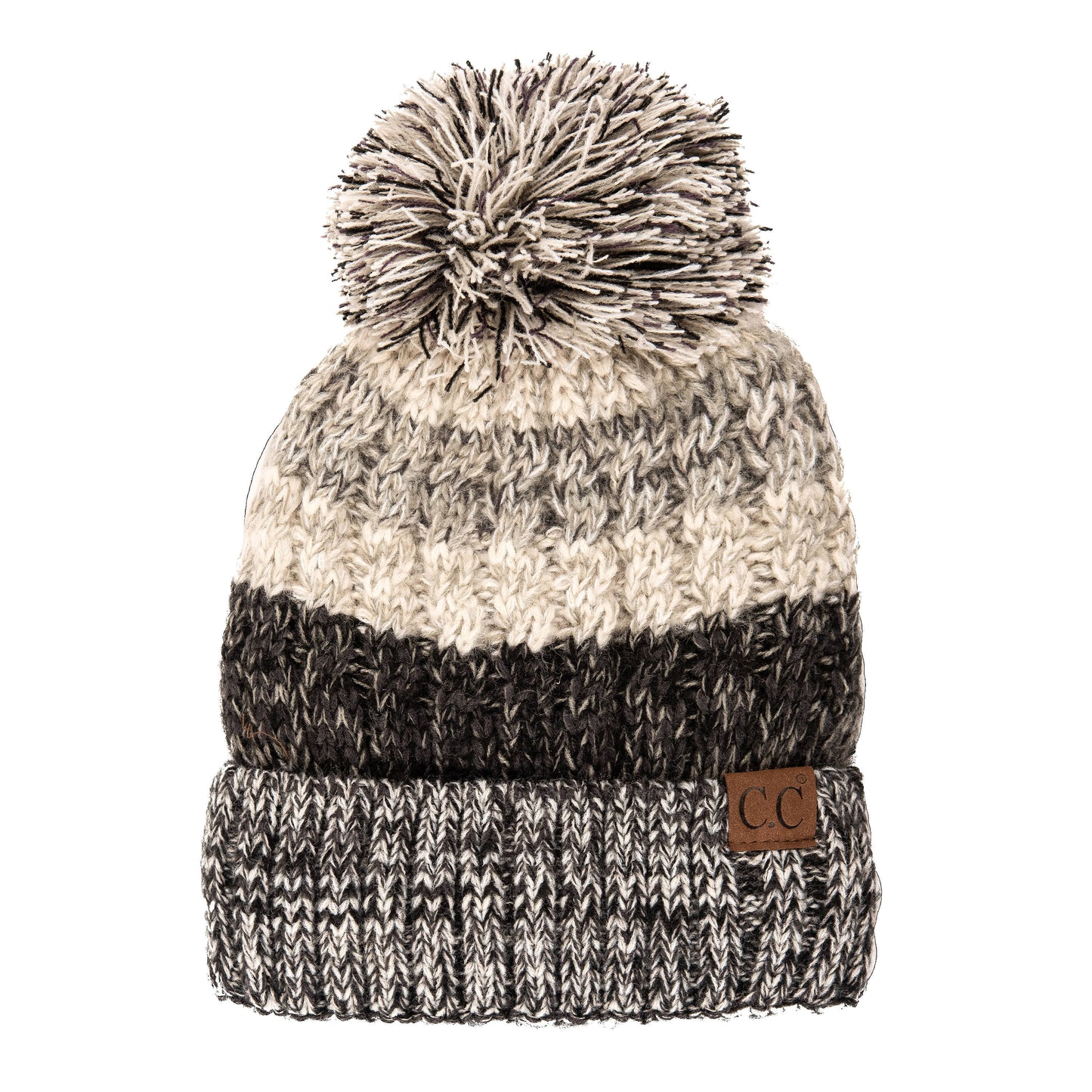 C.C Cuffed Beanie With Warm Lining Inside