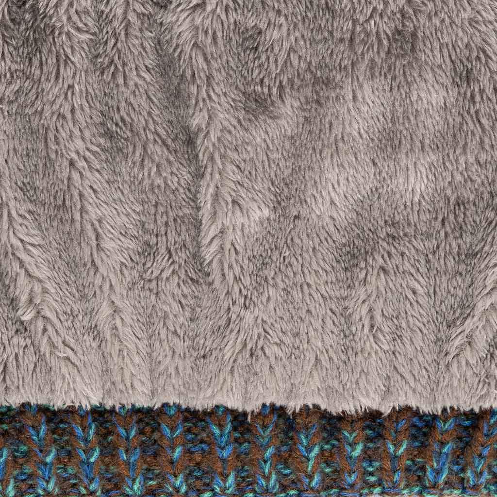 C.C Cuffed Beanie With Warm Lining Inside