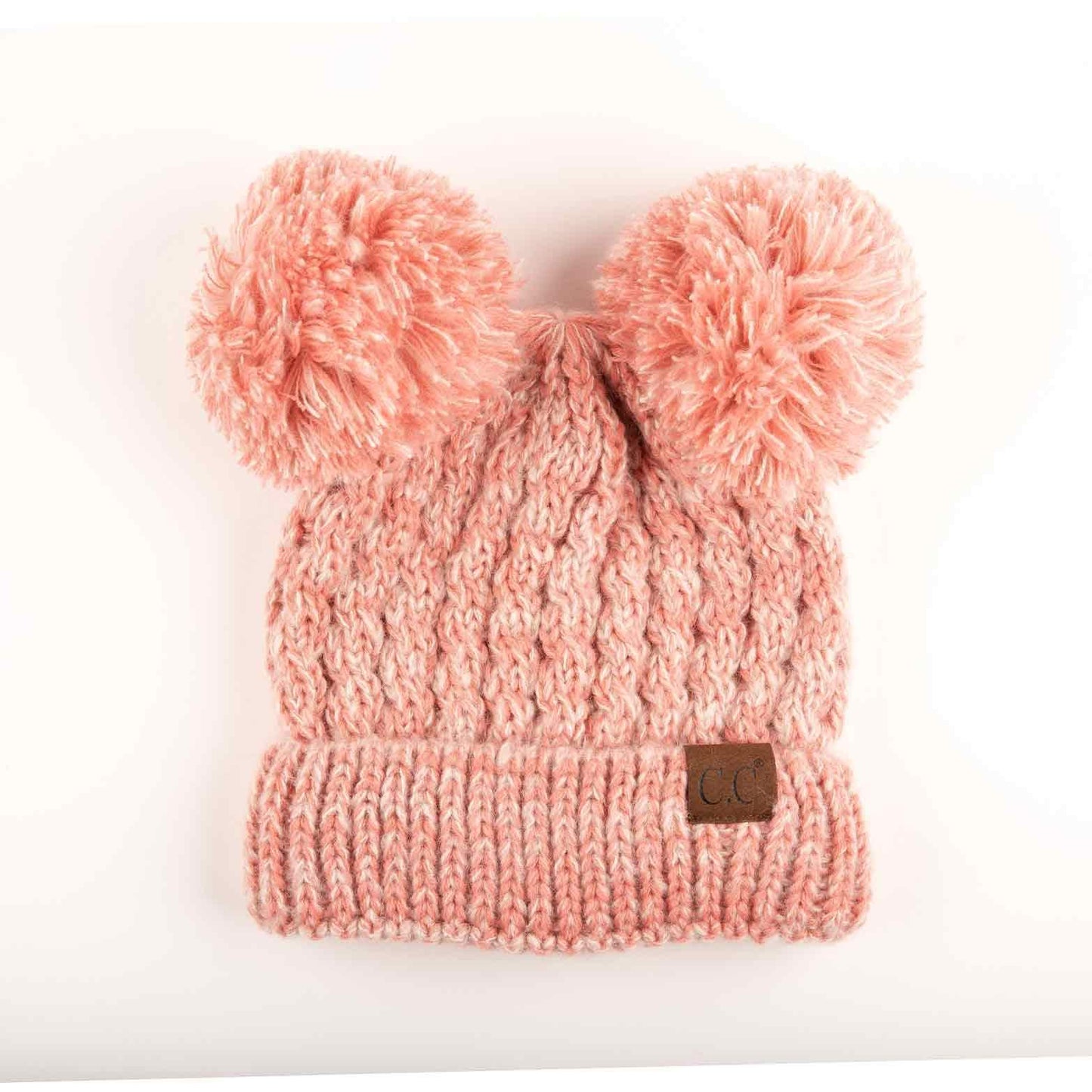 C.C Double Pom Beanie