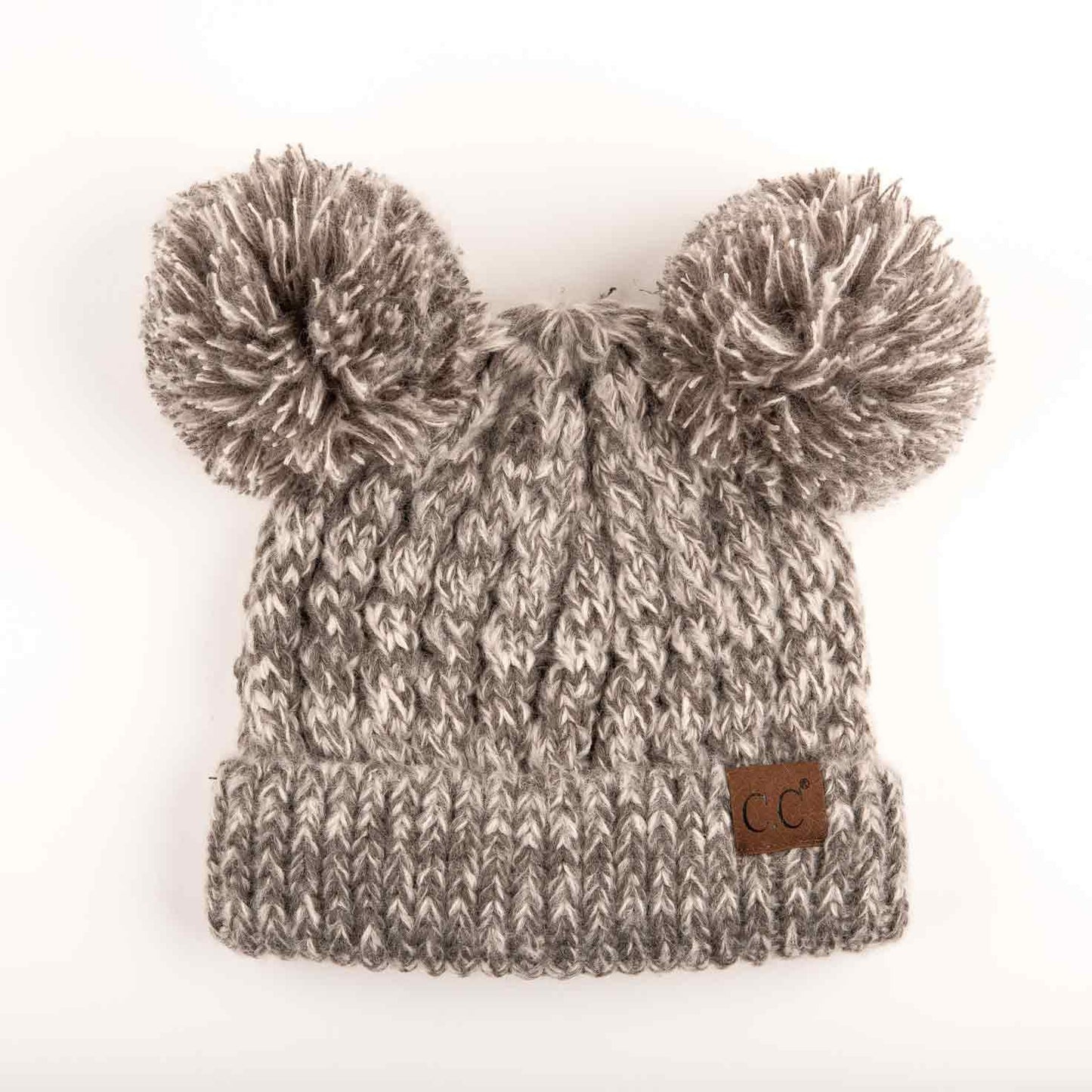 C.C Double Pom Beanie