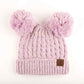 C.C Double Pom Beanie
