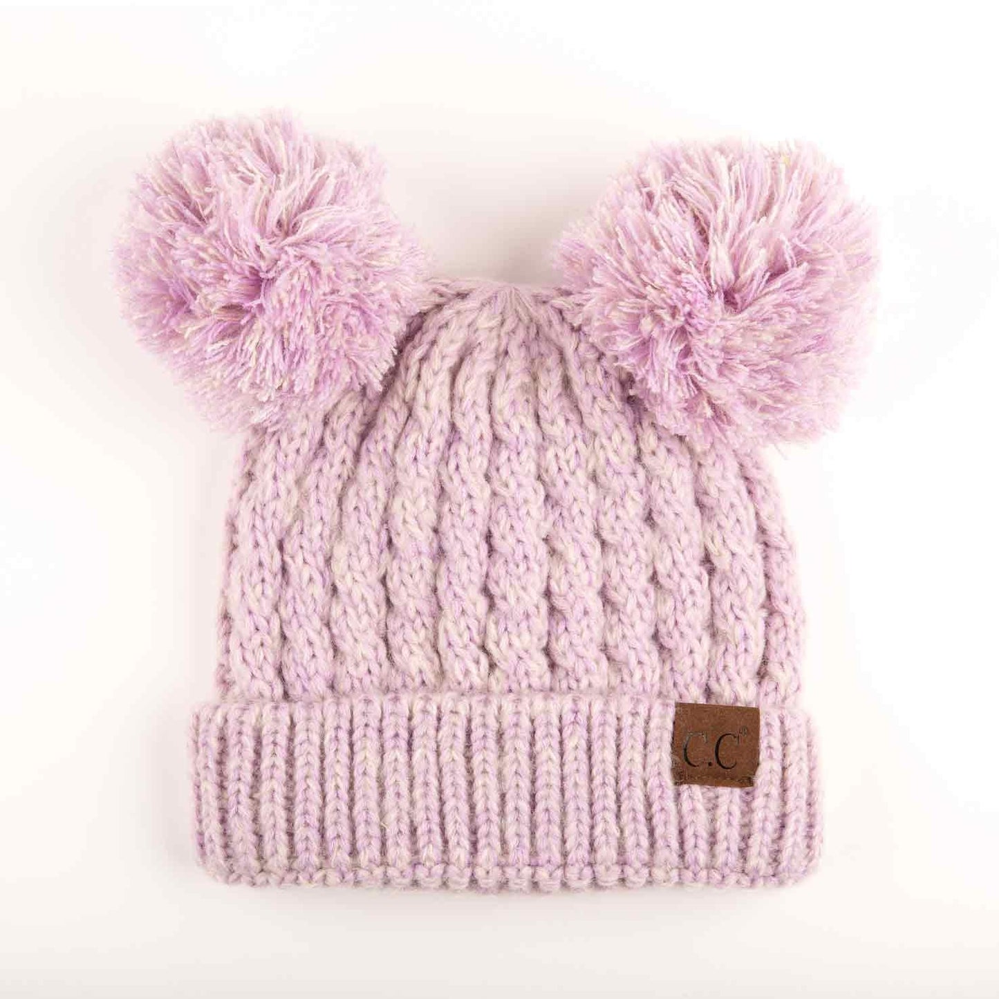C.C Double Pom Beanie