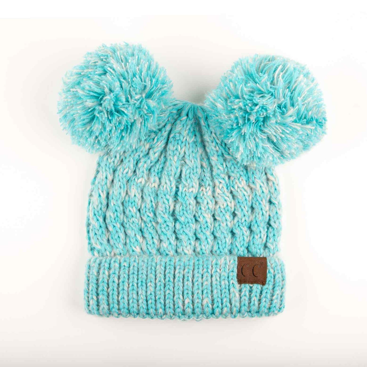 C.C Double Pom Beanie