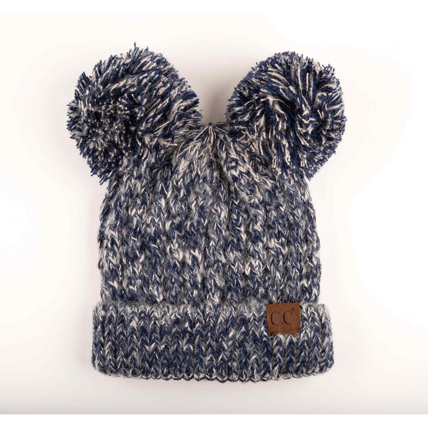 C.C Double Pom Beanie