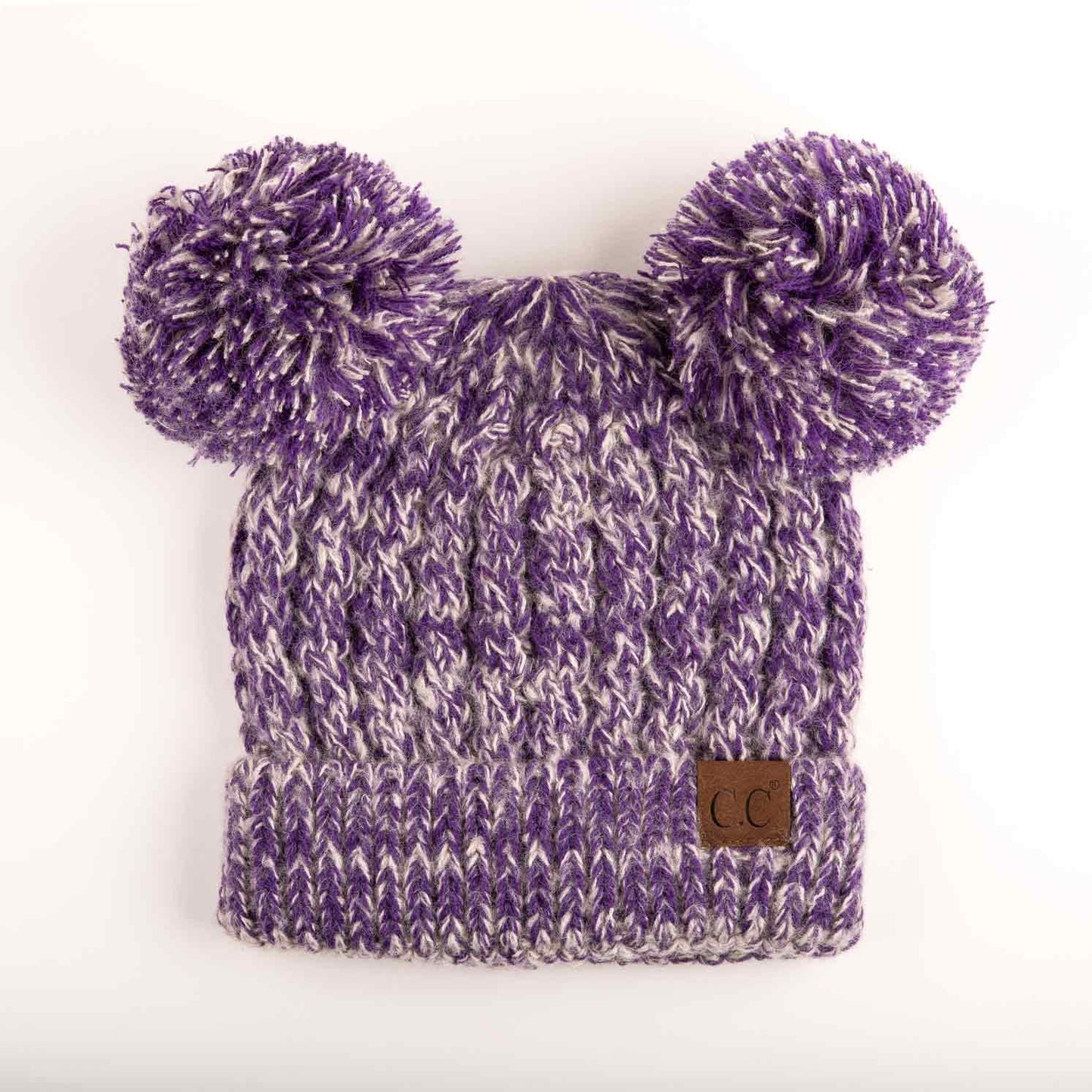 C.C Double Pom Beanie