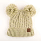C.C Double Pom Beanie