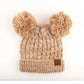 C.C Double Pom Beanie