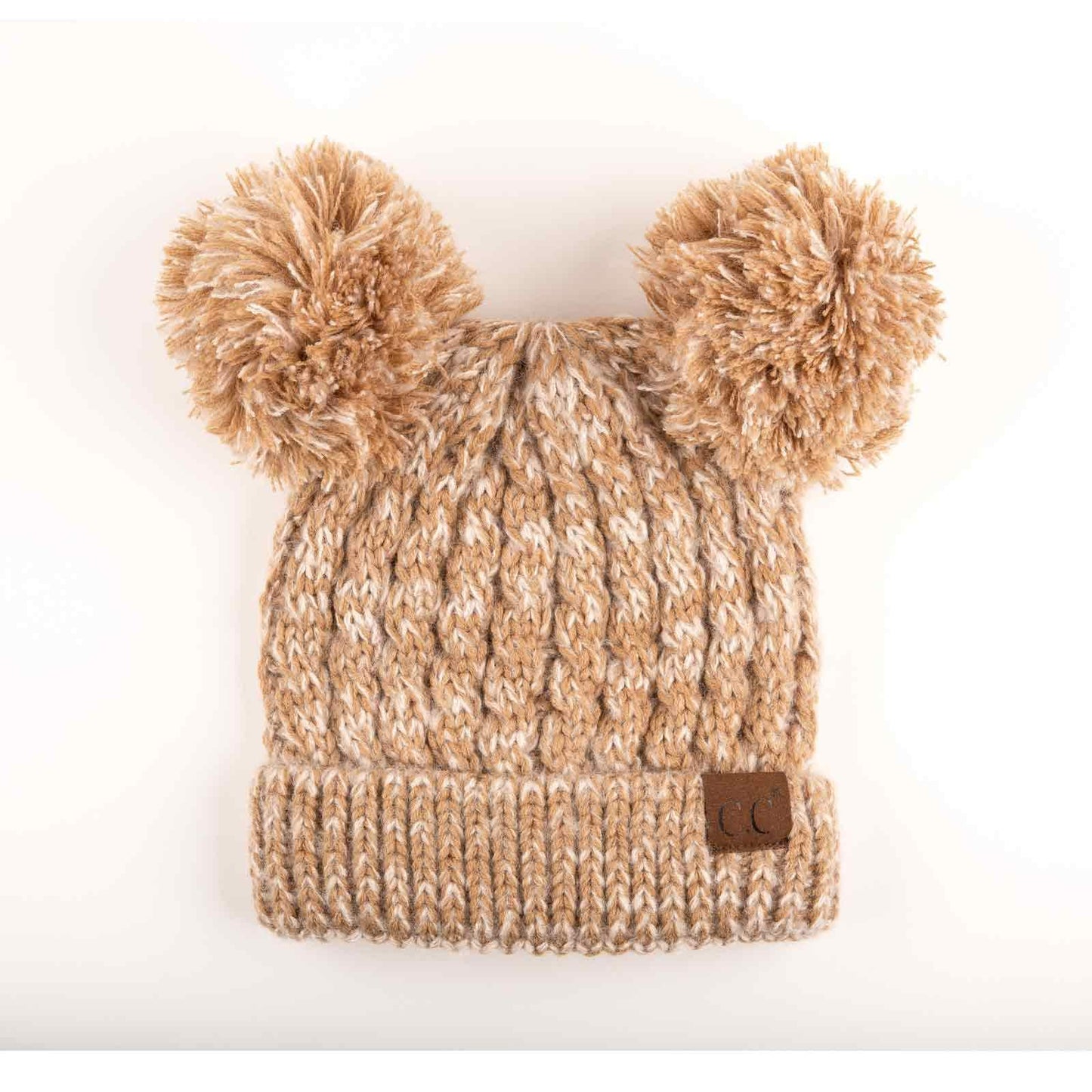 C.C Double Pom Beanie