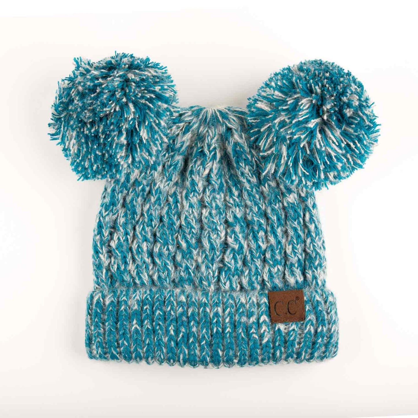 C.C Double Pom Beanie