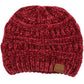C.C Chenille Ribbed Beanie Hat