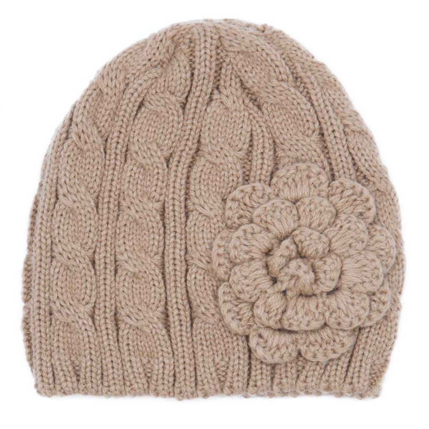 C.C Flower Beanie Hat