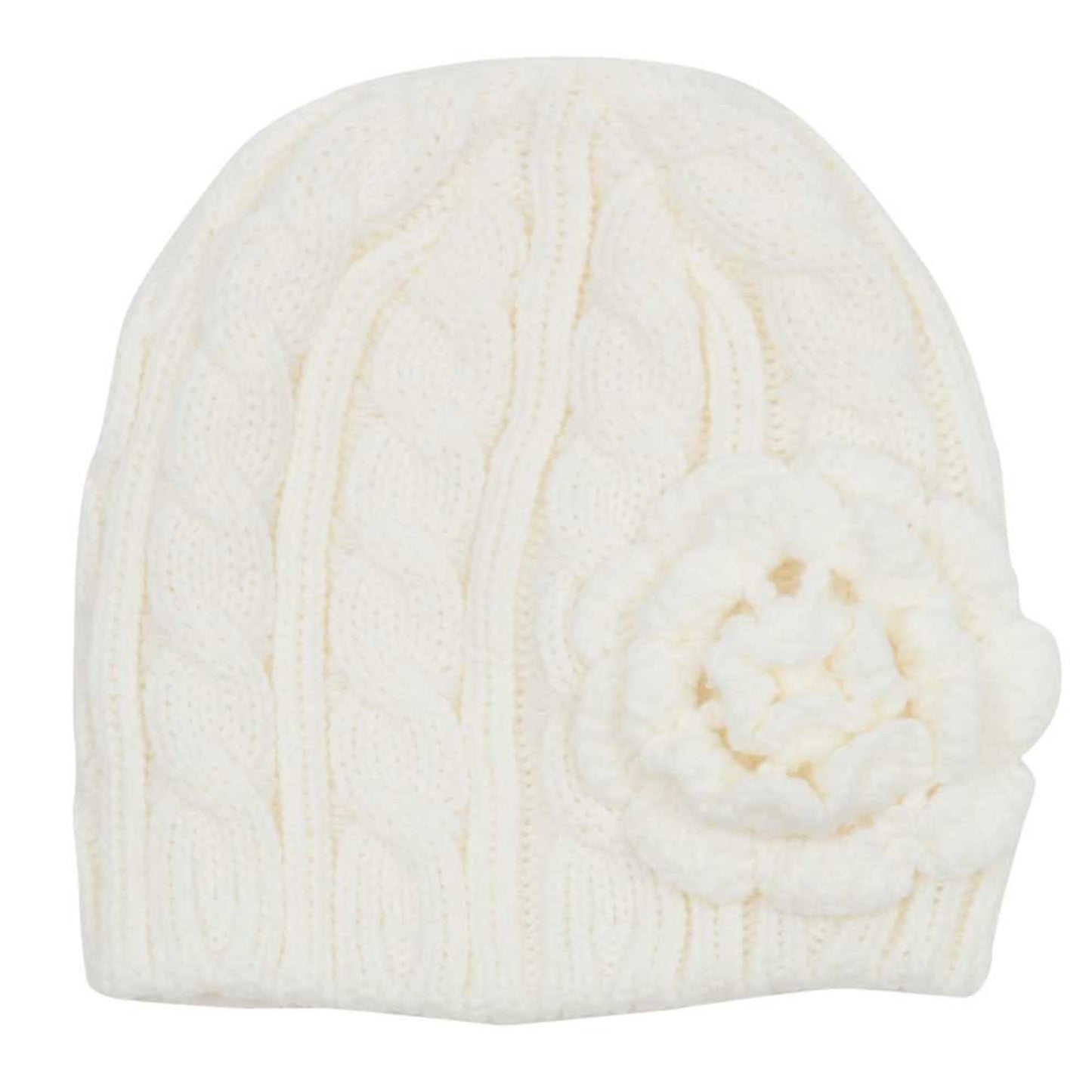 C.C Flower Beanie Hat