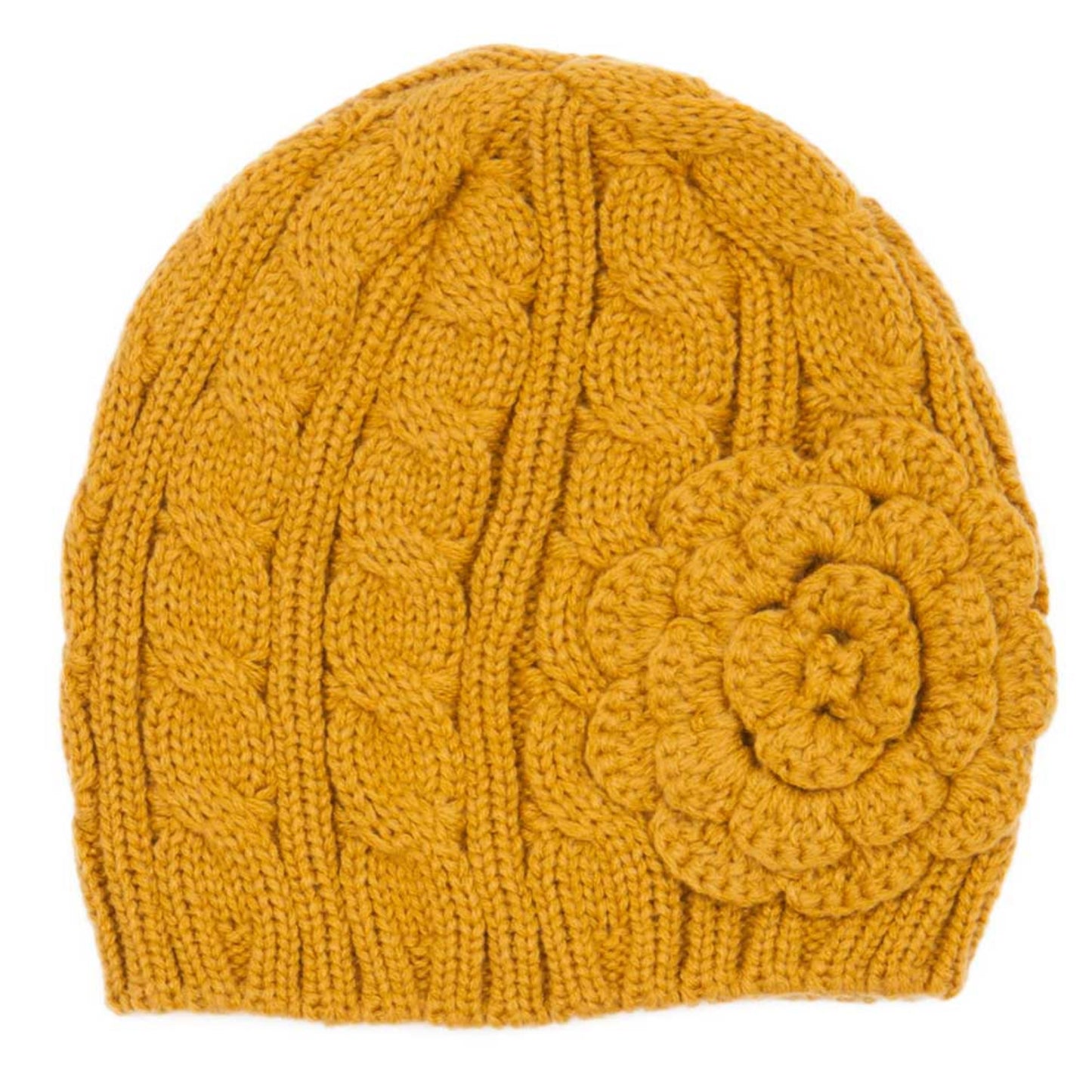 C.C Flower Beanie Hat