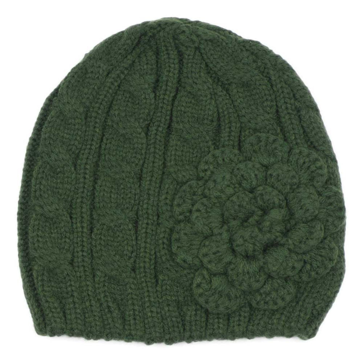 C.C Flower Beanie Hat
