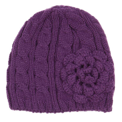 C.C Flower Beanie Hat