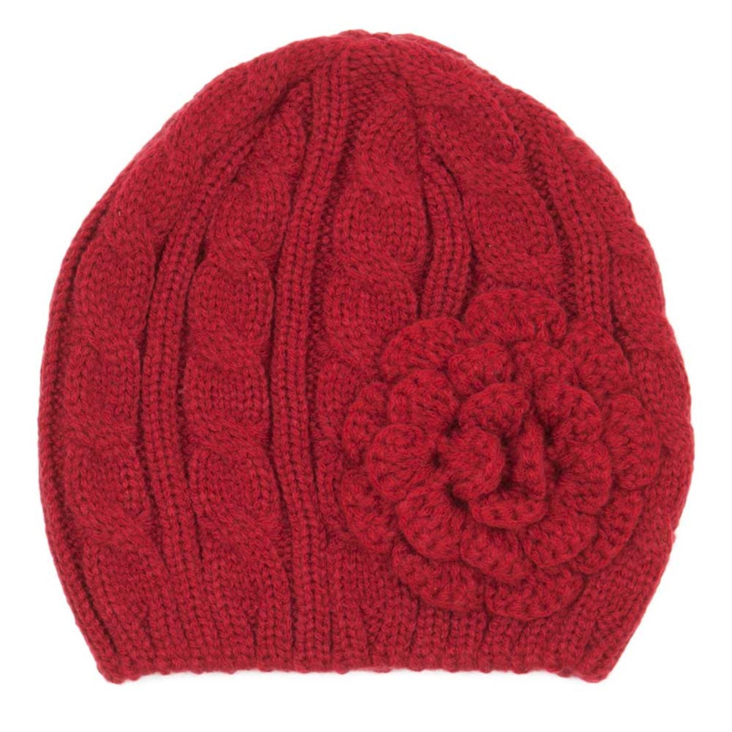 C.C Flower Beanie Hat