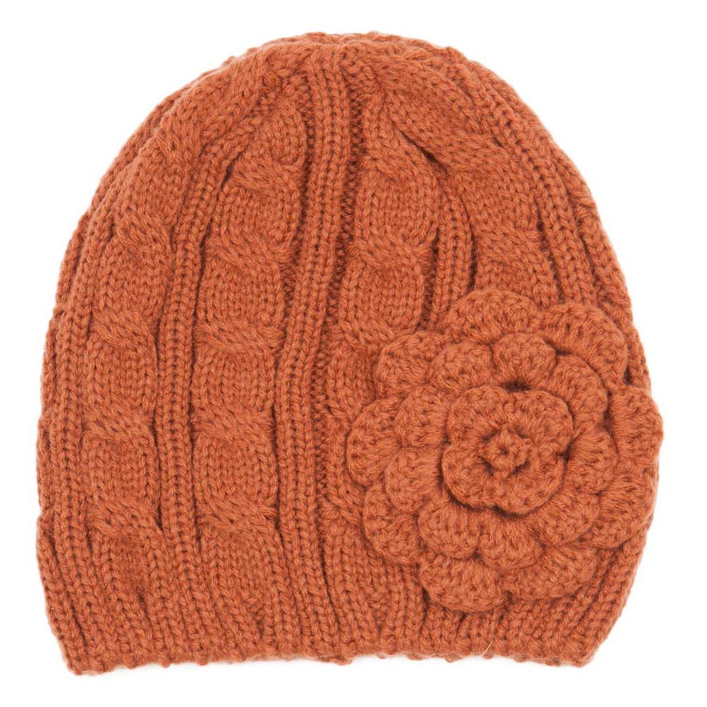 C.C Flower Beanie Hat