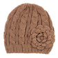 C.C Flower Beanie Hat
