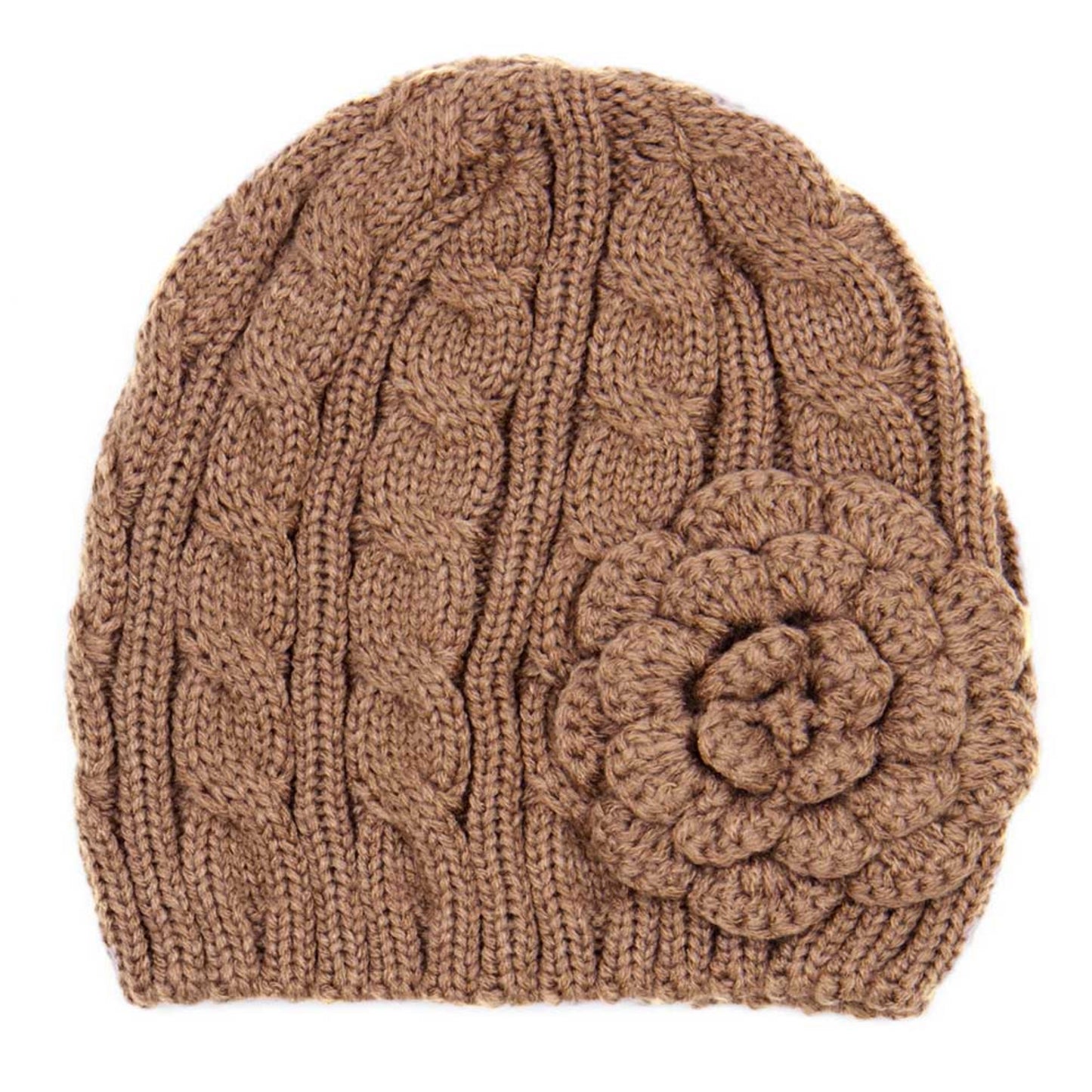 C.C Flower Beanie Hat