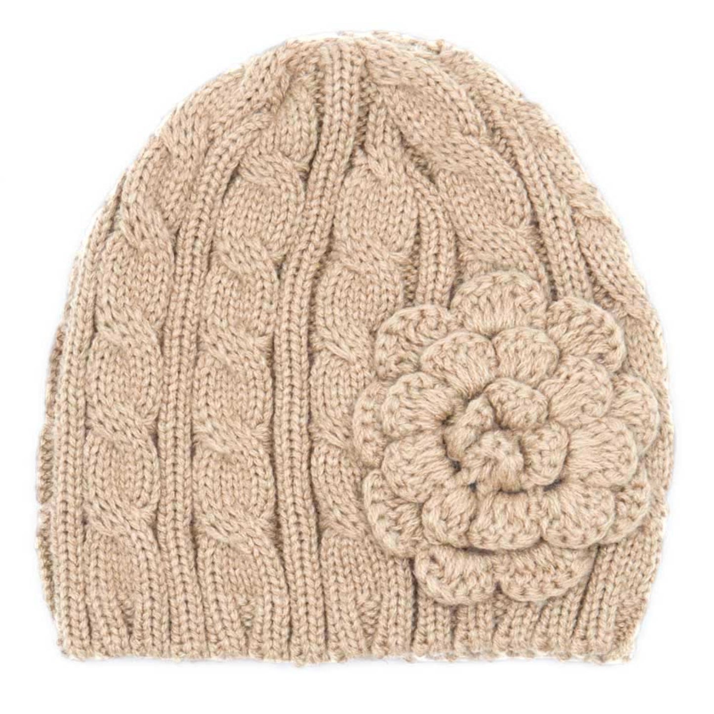 C.C Flower Beanie Hat