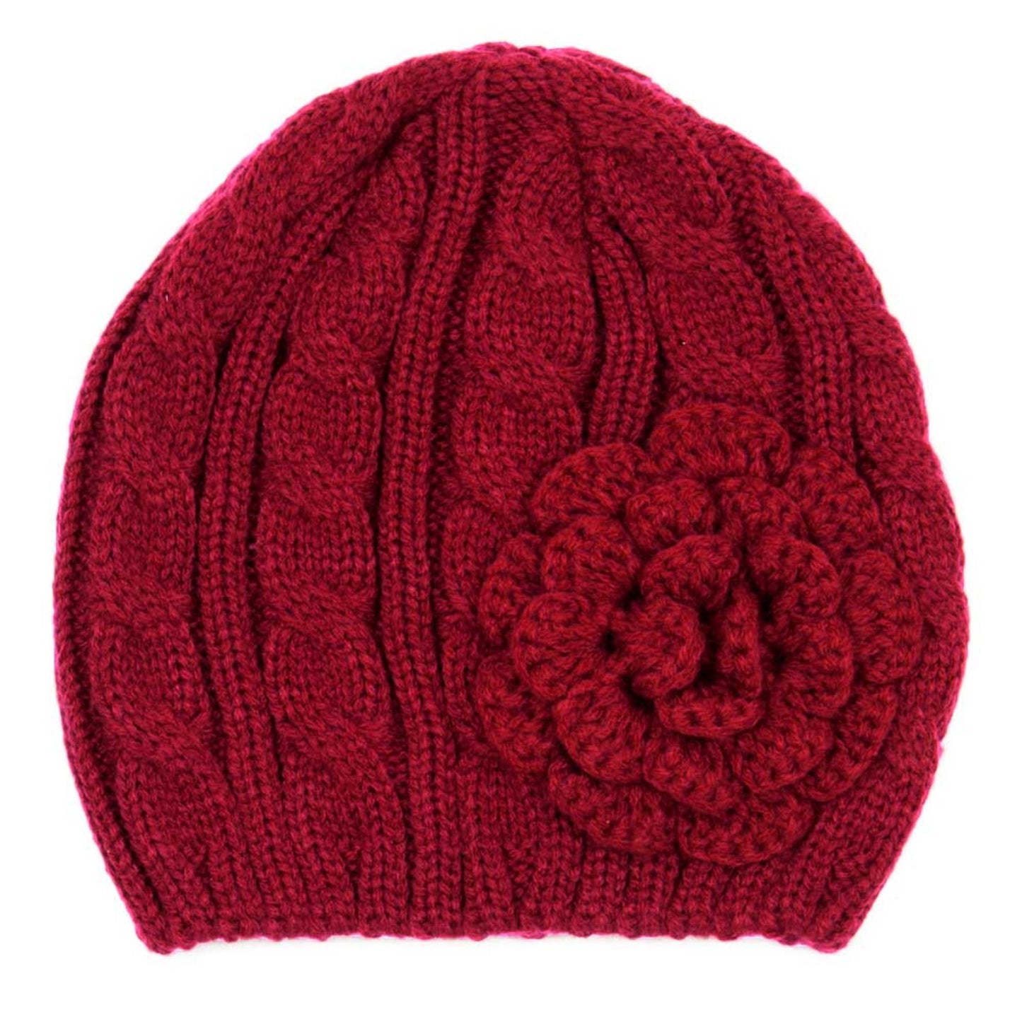 C.C Flower Beanie Hat