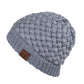 C.C Knitted Basketweave Pattern Beanie