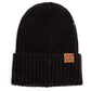 C.C Ribbed Knit Beanie