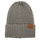 C.C Ribbed Knit Beanie
