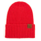 C.C Ribbed Knit Beanie