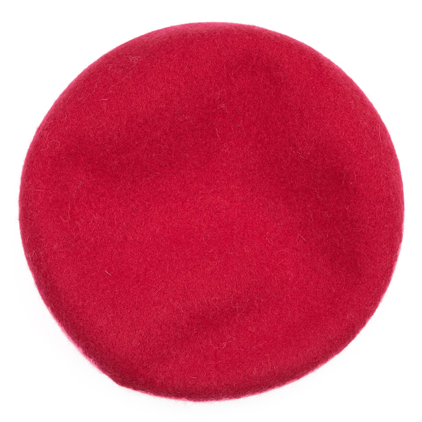 C.C Wool Beret Hat With Cabled Cuff