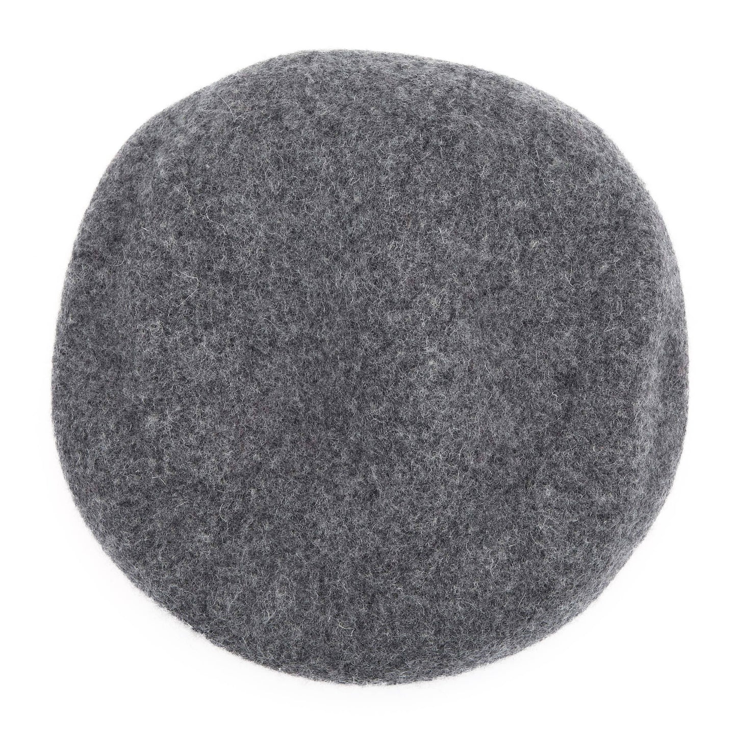 C.C Wool Beret Hat With Cabled Cuff