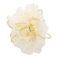 Madeline Love Ivory Rhinestone Paved Rim Edge Bow Hair Claw Clip - Hair Accessories - extra