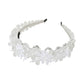 Madeline Love Clear Floral Beaded Statement Headband - Hair Accessories - desc