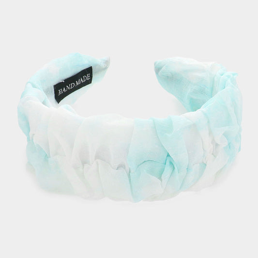Madeline Love Light Blue Ombre Plated Headband - Hair Accessories