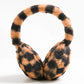 Madeline Love Brown Faux Fur Plush Checkered Earmuffs - Hair Accessories - desc