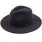 HEATHER_DARK_GREY C.C Wool Felt Detailed Panama Summer Sun Hat With Strap Banded Trim; Unique, timeless & classic Summer Sun Fedora Hat has a ribbon band trim material accent. Trendy Birthday, Holiday Gift, Christmas Gift, Regalo de Navided, Bad hair days, casual everyday wear, Anniversary Gift, Fall Outfit, Cool Fashion Fedora, Valentine's Day Gift