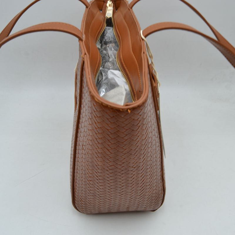 Women’s Structured Trapeze Shoulder Handbag | Classic Everyday Everyday Work Tote - Tote Bags