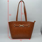 Women’s Structured Trapeze Shoulder Handbag | Classic Everyday Everyday Work Tote - Tote Bags