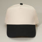 Madeline Love Black Classic Two Tone Adjustable Canvas Baseball Cap - Hats