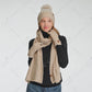C.C Cable Knit Scarf