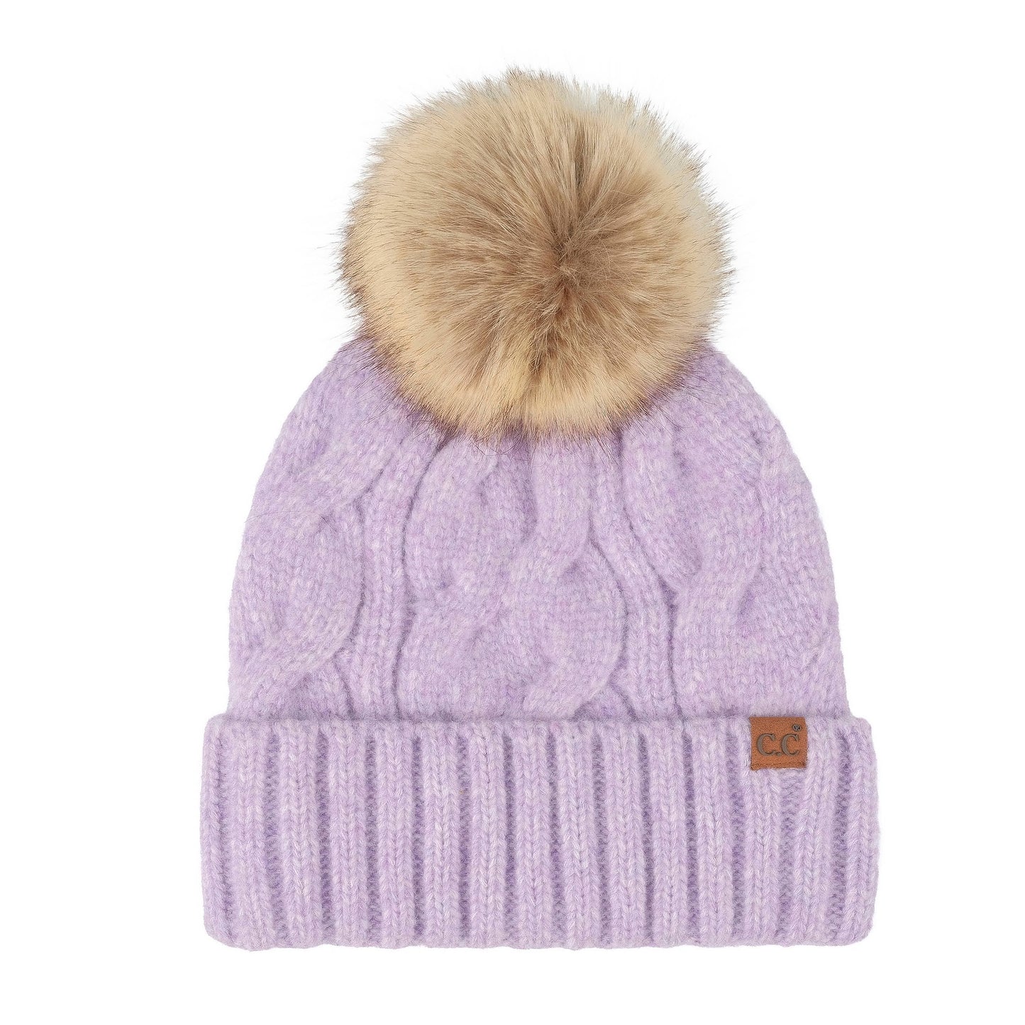 C.C Cable Cuff Beanie