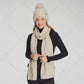 C.C Leaf Pattern Scarf
