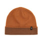 C.C Two Tone Reversible Beanie For Men And Women - Cocoa Brown/Camel - Unisex Hats