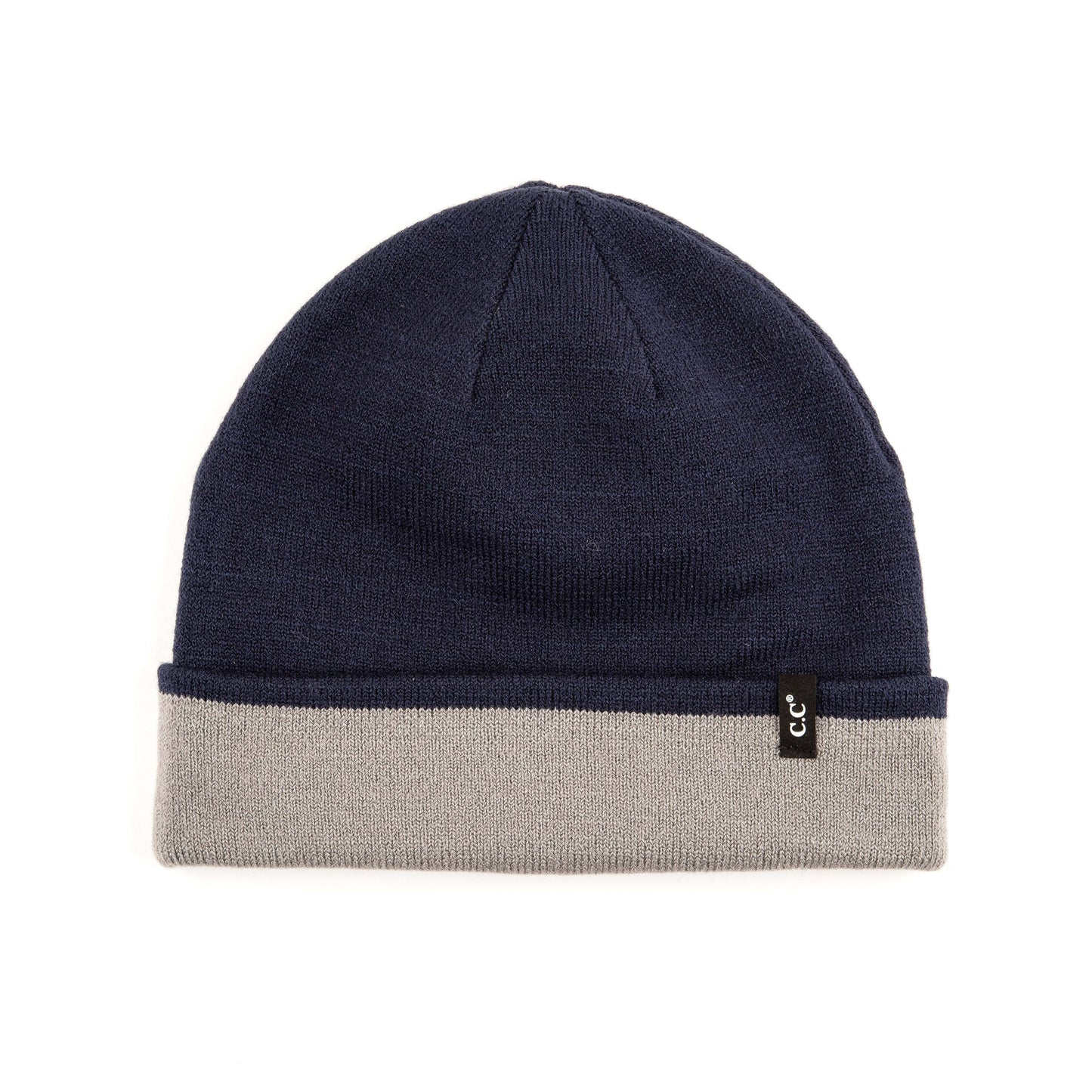 C.C Two Tone Reversible Beanie For Men And Women
