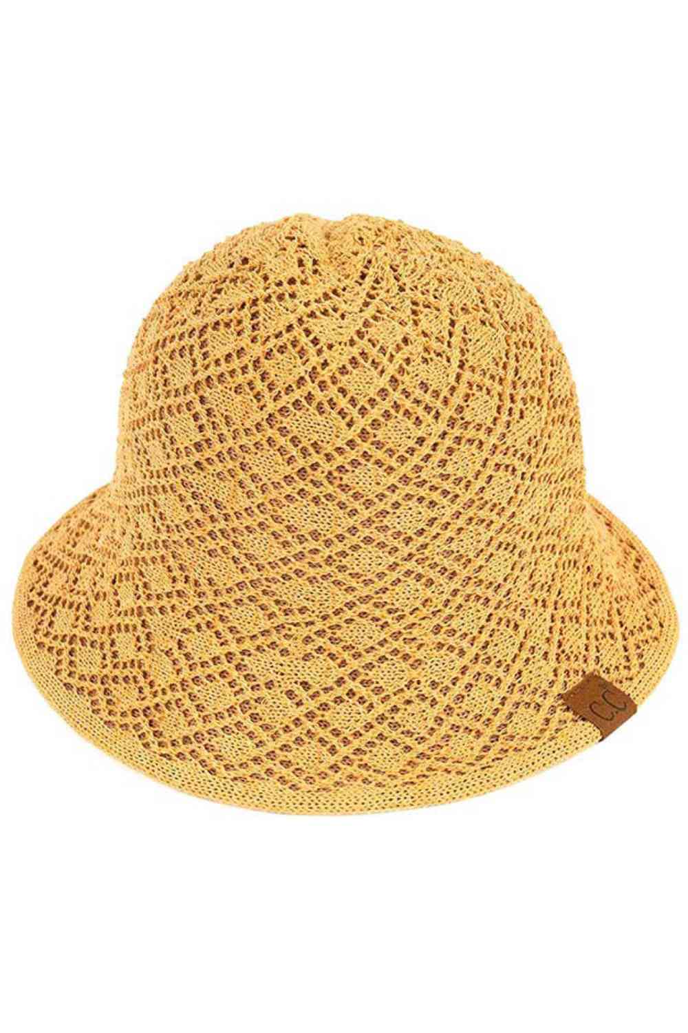 Honey Mustard The C.C Cloche Bucket Hat combines timeless style with everyday practicality. Crafted from 100% polyester, this durable hat resists wrinkles and cleans easily, making it perfect for travel and frequent wear. The classic cloche silhouette flatters most face shapes while providing excellent sun protection. One-size-fits-most design ensures a comfortable fit for everyone. Whether you're running errands, enjoying outdoor activities, or adding polish to your casual wardrobe, this versatile hat tran