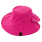 Hot Pink C.C SUN HAT is designed to provide stylish and effective protection from the sun. Made with high-quality materials, it offers UPF 50+ protection and a wide brim for maximum coverage. Stay comfortable and safe in the sun with this expertly crafted sun hat.