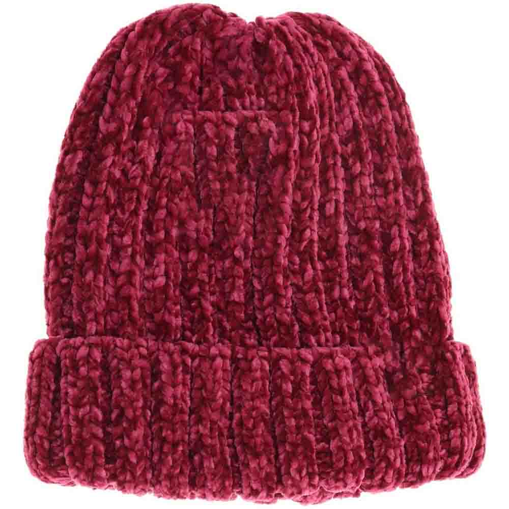 HotPink Solid Ribbed Chenille CC Beanie provides warmth and comfort through its soft chenille fabric and ribbed design. This expertly crafted beanie offers a snug fit while maintaining breathability, making it ideal for cold weather wear. Its solid color and subtle texture ensure versatile styling for any casual or outdoor outfit, combining functionality with understated style. 