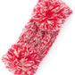 Hot Pink Cozy two-tone kids head wrap featuring a soft fuzzy lining for extra warmth and comfort. Double pom-pom design adds playful style perfect for cold weather. Crafted from 100% acrylic for durability and easy care. One size fits most children. A practical accessory that keeps little ones warm while looking adorable.