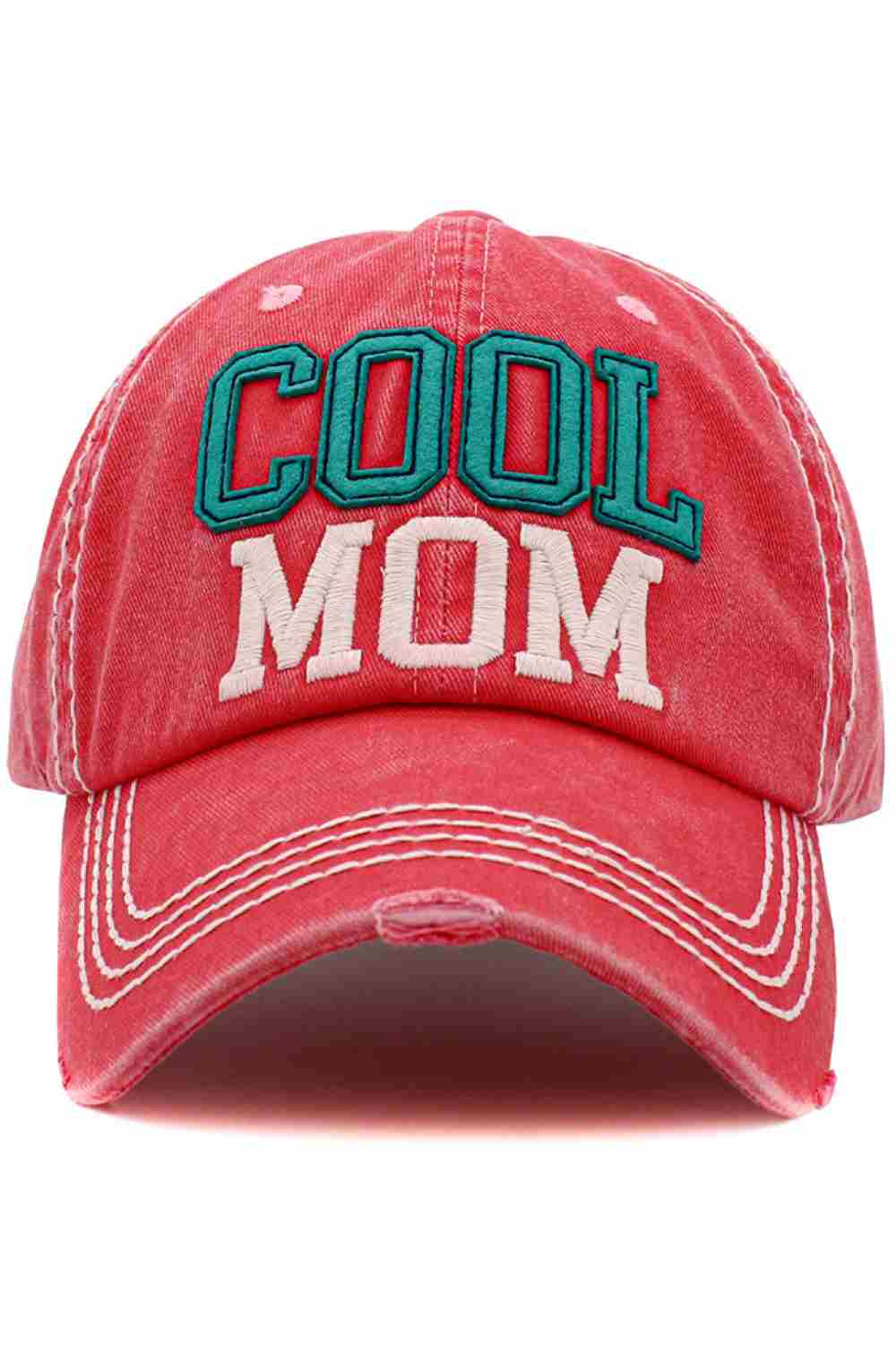 Bring effortless, laid-back style to your look with the COOL MOM Washed Vintage Baseball Cap, featuring a relaxed, worn-in finish. Comfortable and adjustable, it’s perfect for everyday errands, school runs, or casual outings with cool-mom confidence.